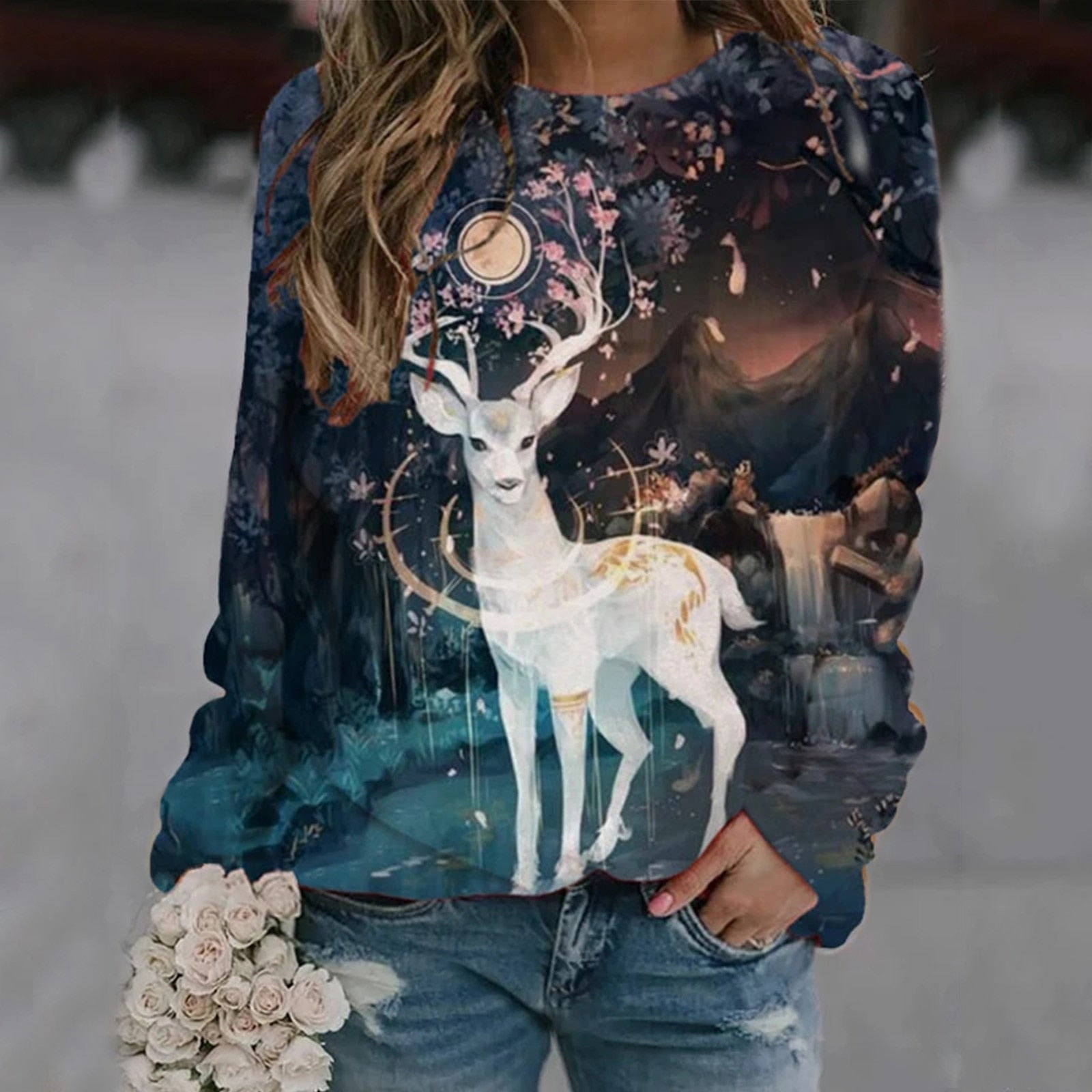 Fashion Holiday Christmas Sweaters For Women
