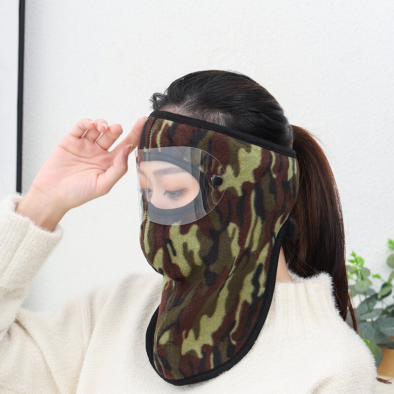 Full Face Covering | Cashmere Polar Fleece Unisex Full Facial Protection | Dust-Proof And Anti-Fog