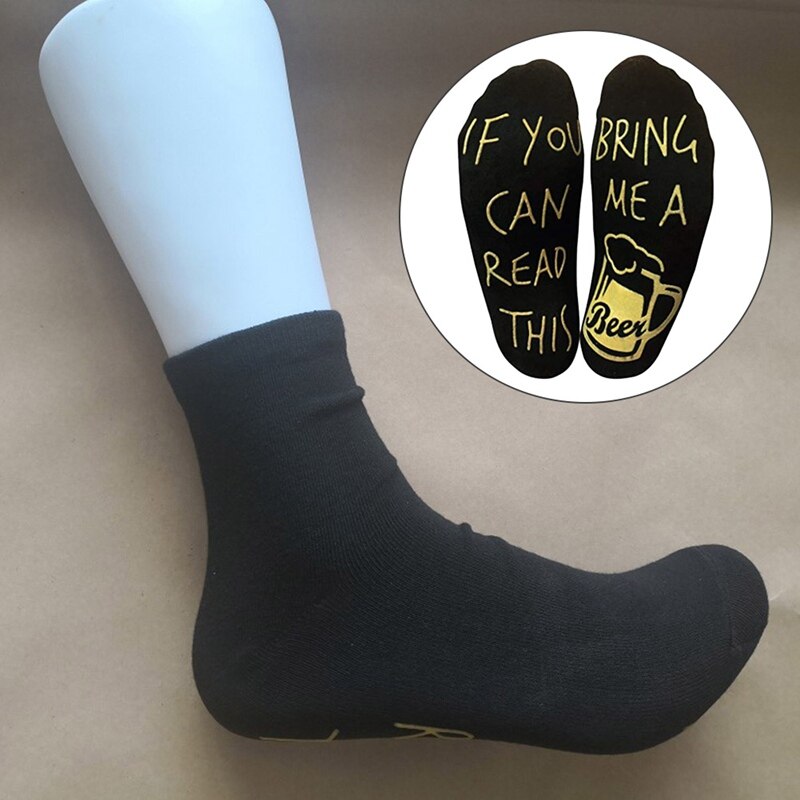 If You Can Read This Bring Me A Beer Socks - Funny Aniti-Slip Socks