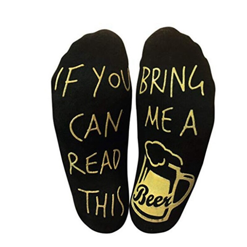If You Can Read This Bring Me A Beer Socks - Funny Aniti-Slip Socks