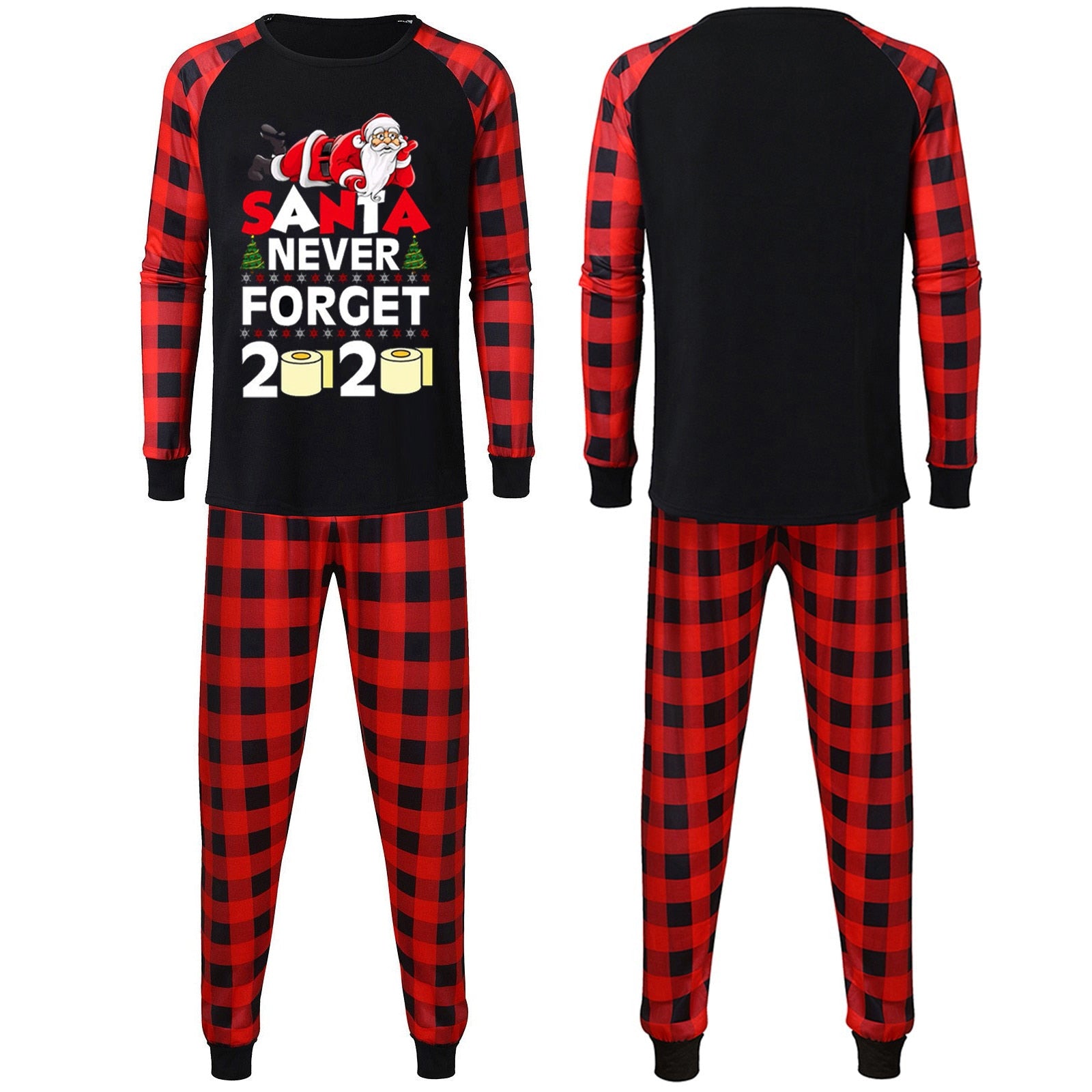 Funny Christmas Family Matching Pajamas Set
