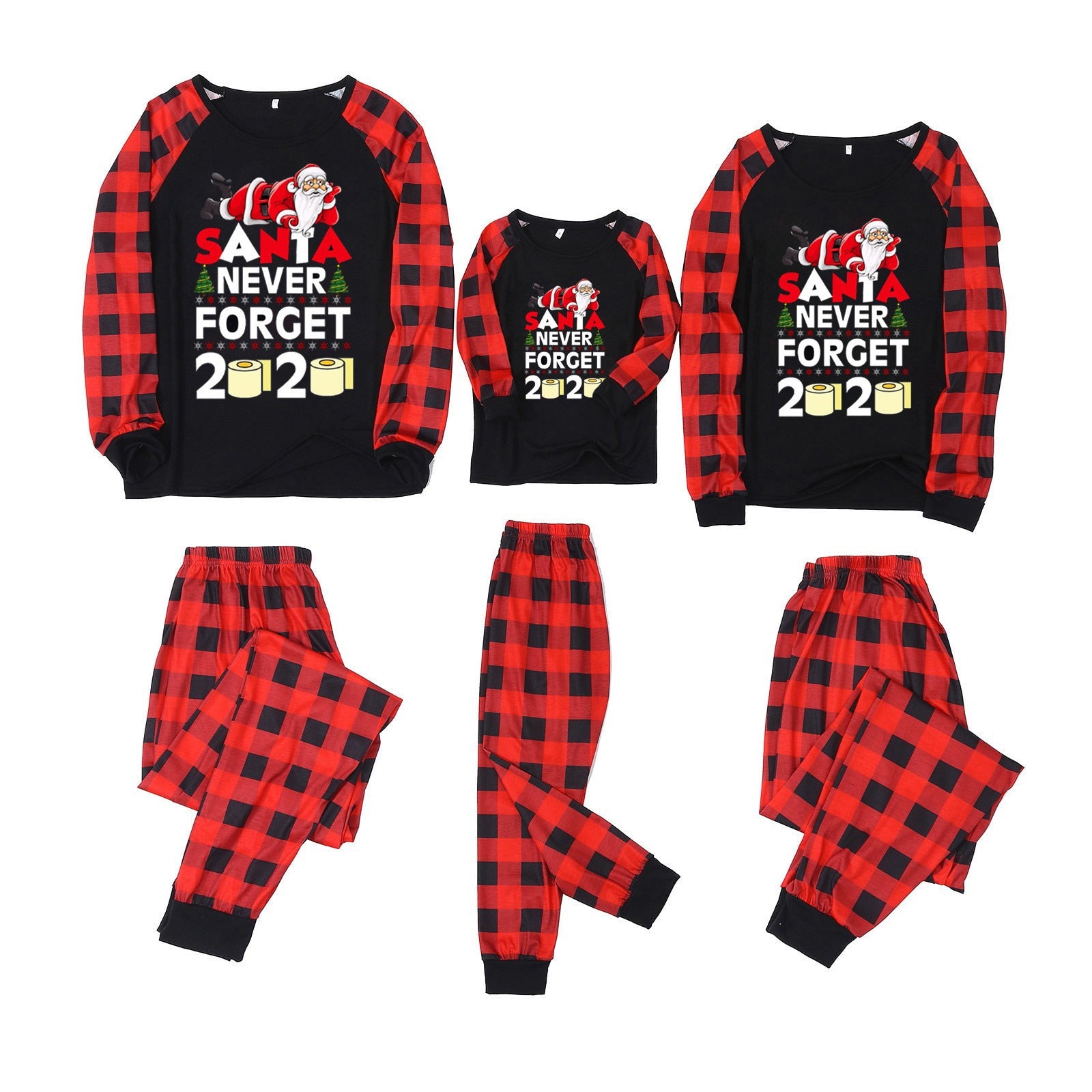 Funny Christmas Family Matching Pajamas Set