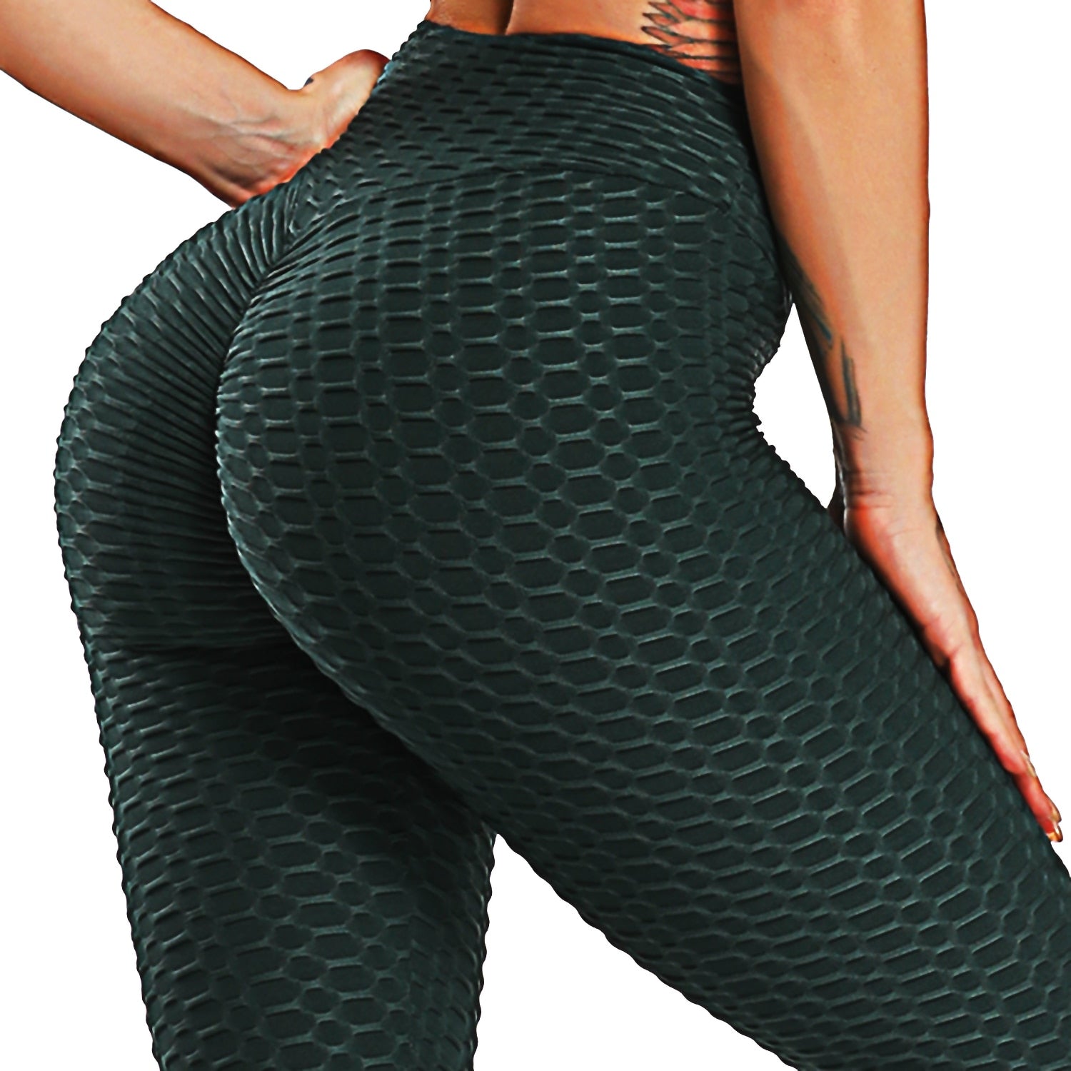 Booty Lifting Yoga Scrunch Pants - Shaping Fitness Leggings - Women's Activewear Fitness Spandex High Waist Shapewear