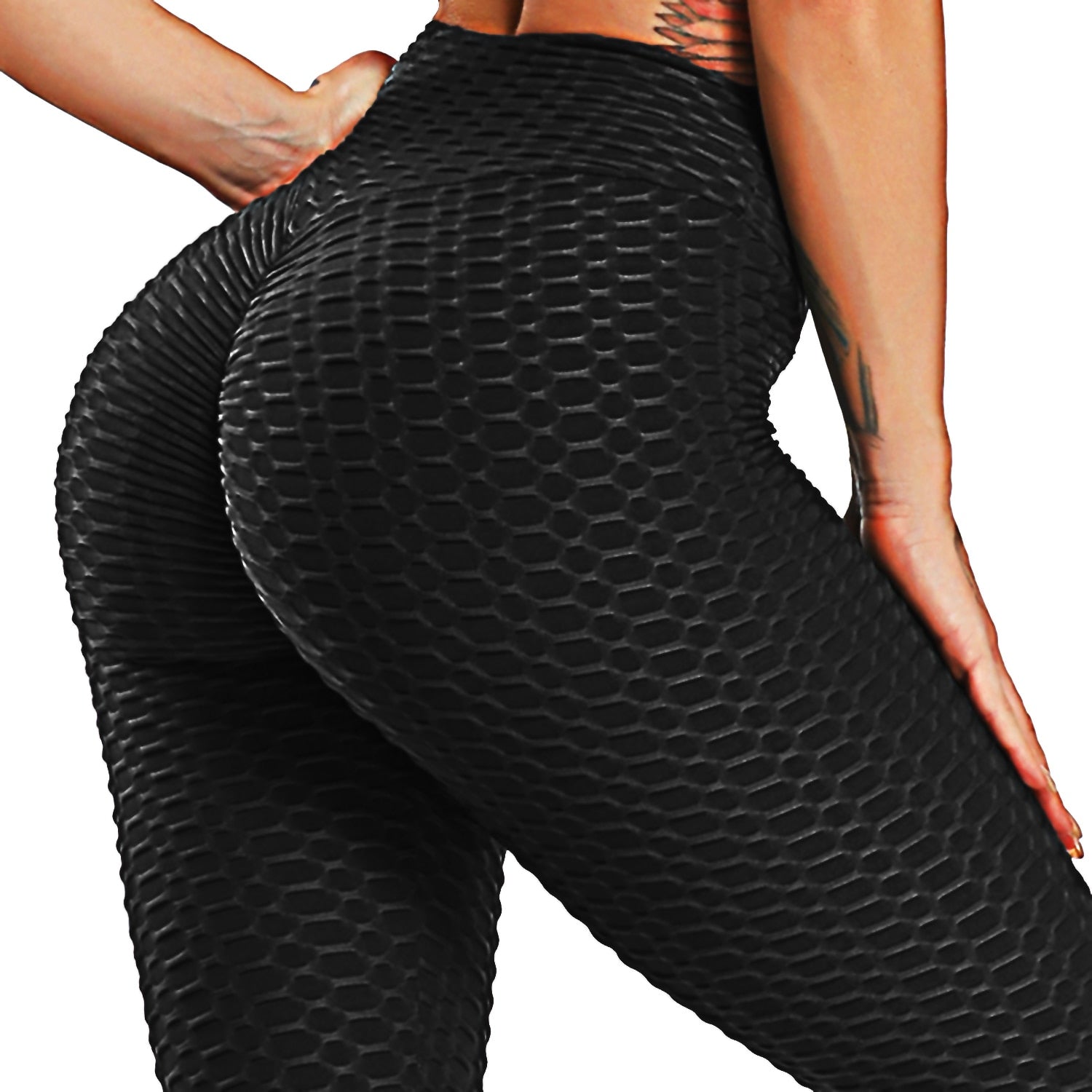 Booty Lifting Yoga Scrunch Pants - Shaping Fitness Leggings - Women's Activewear Fitness Spandex High Waist Shapewear