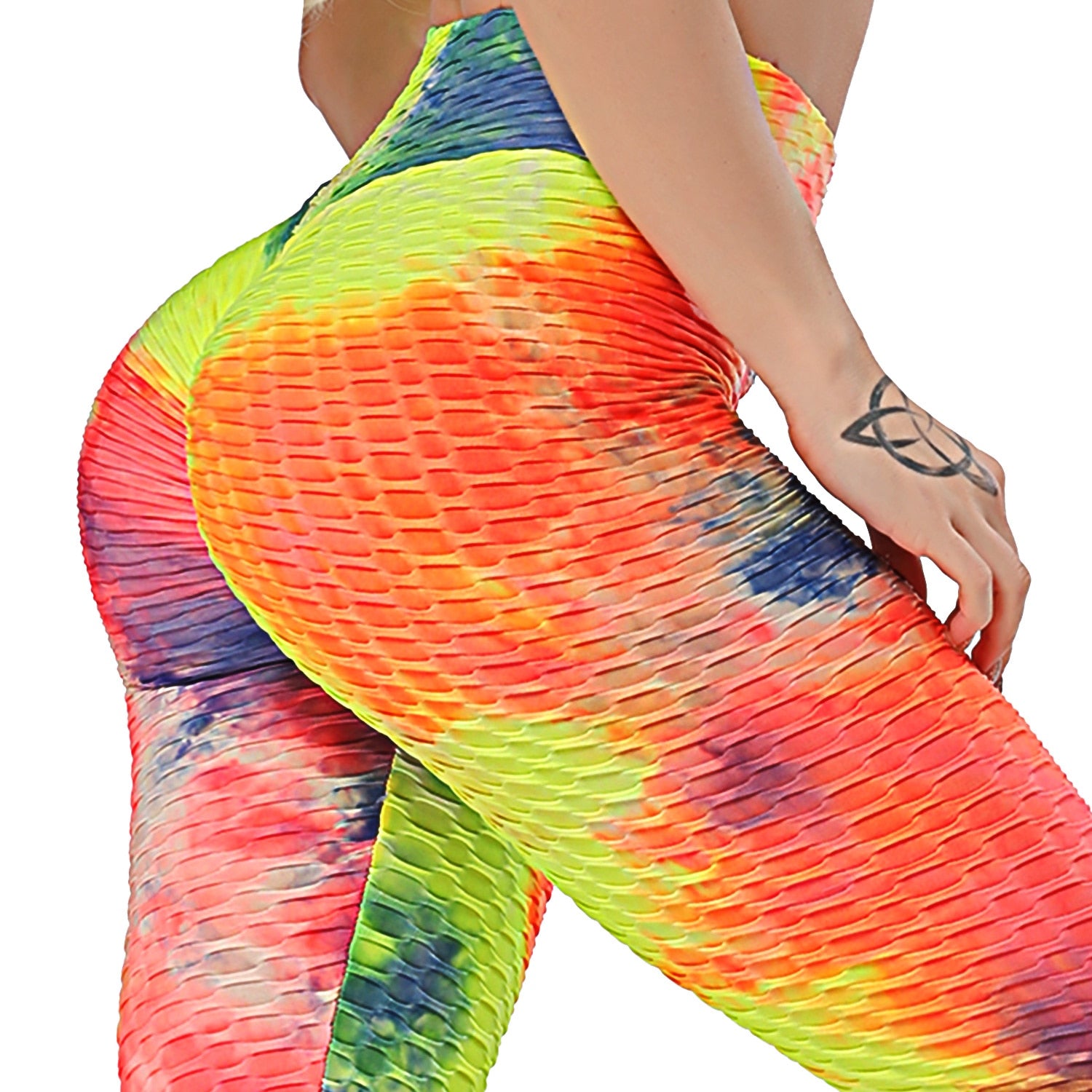Booty Lifting Yoga Scrunch Pants - Shaping Fitness Leggings - Women's Activewear Fitness Spandex High Waist Shapewear