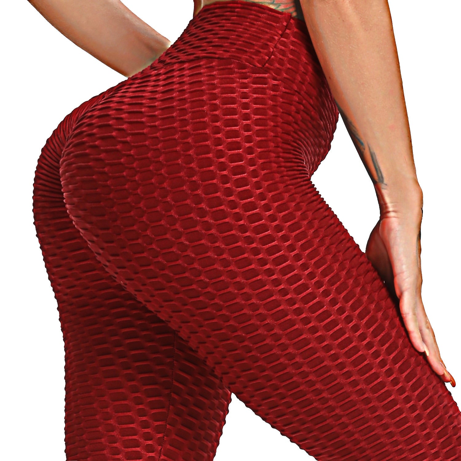 Booty Lifting Yoga Scrunch Pants - Shaping Fitness Leggings - Women's Activewear Fitness Spandex High Waist Shapewear