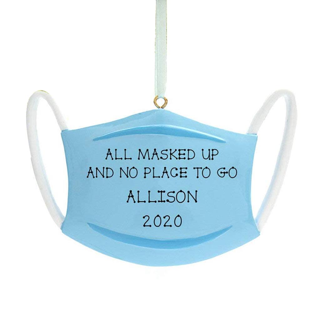 Survivor Personalized Survived Family Ornament 2020 Christmas Holiday Decorations Christmas Tree Pendant Ornaments