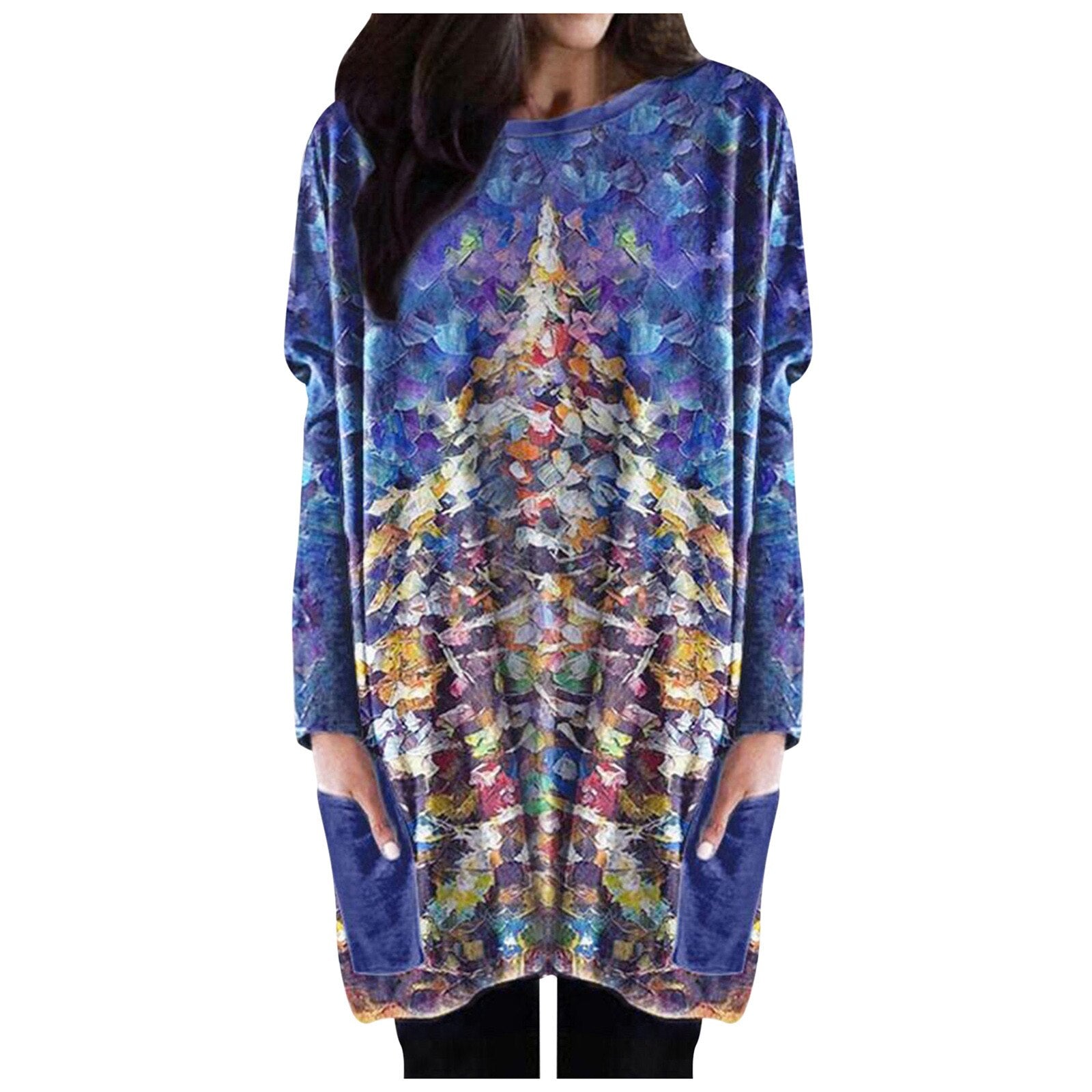 Women's Christmas Print Sweater