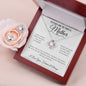 Gift for Mother Necklace and Earring Set - Love Knot Necklace - More Precious Than a Gemstone - Mother's Day Jewelry For Mom