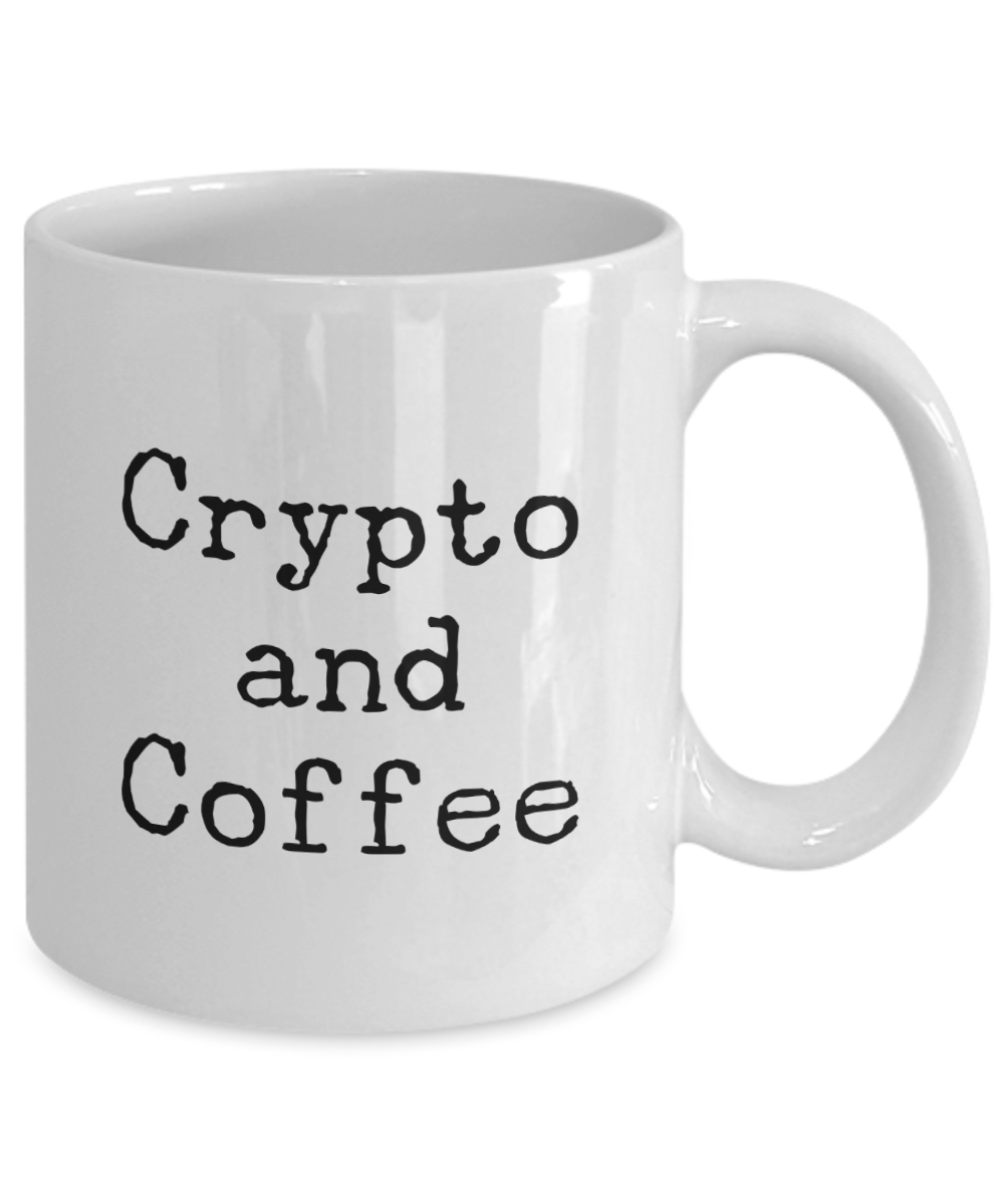Crypto Mug - Cryptocurrency Mug - Bitcoin Mug - Stock Market Mug Ceramic Coffee Cup 11oz, 15oz