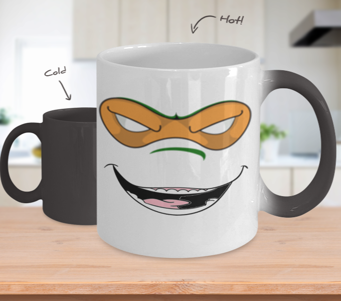 Mad Ninja Type O Parody Novelty Ceramic Mug