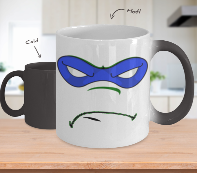 Mad Ninja Type B Parody Novelty Ceramic Mug