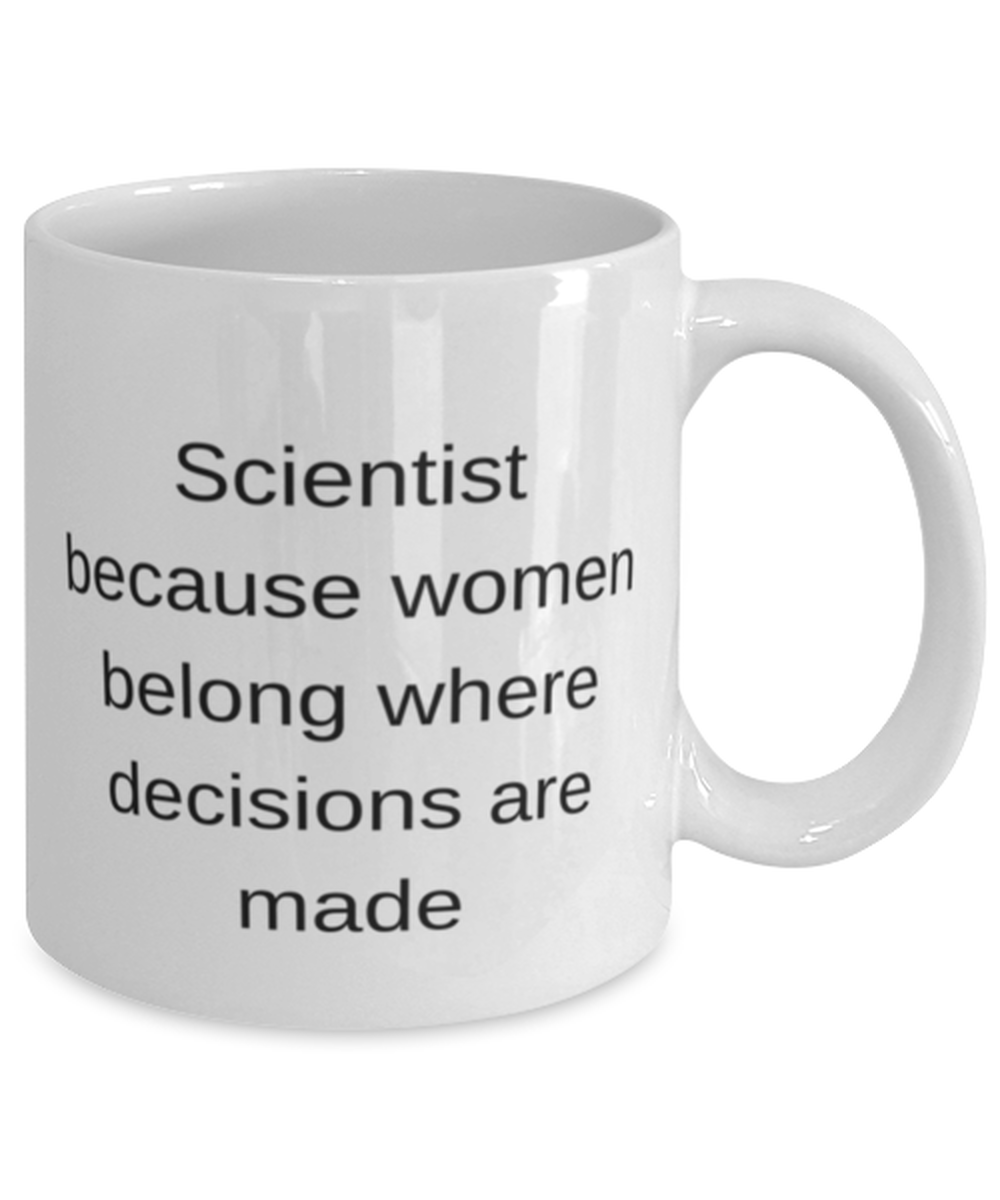 Female Scientist Coffee Mug