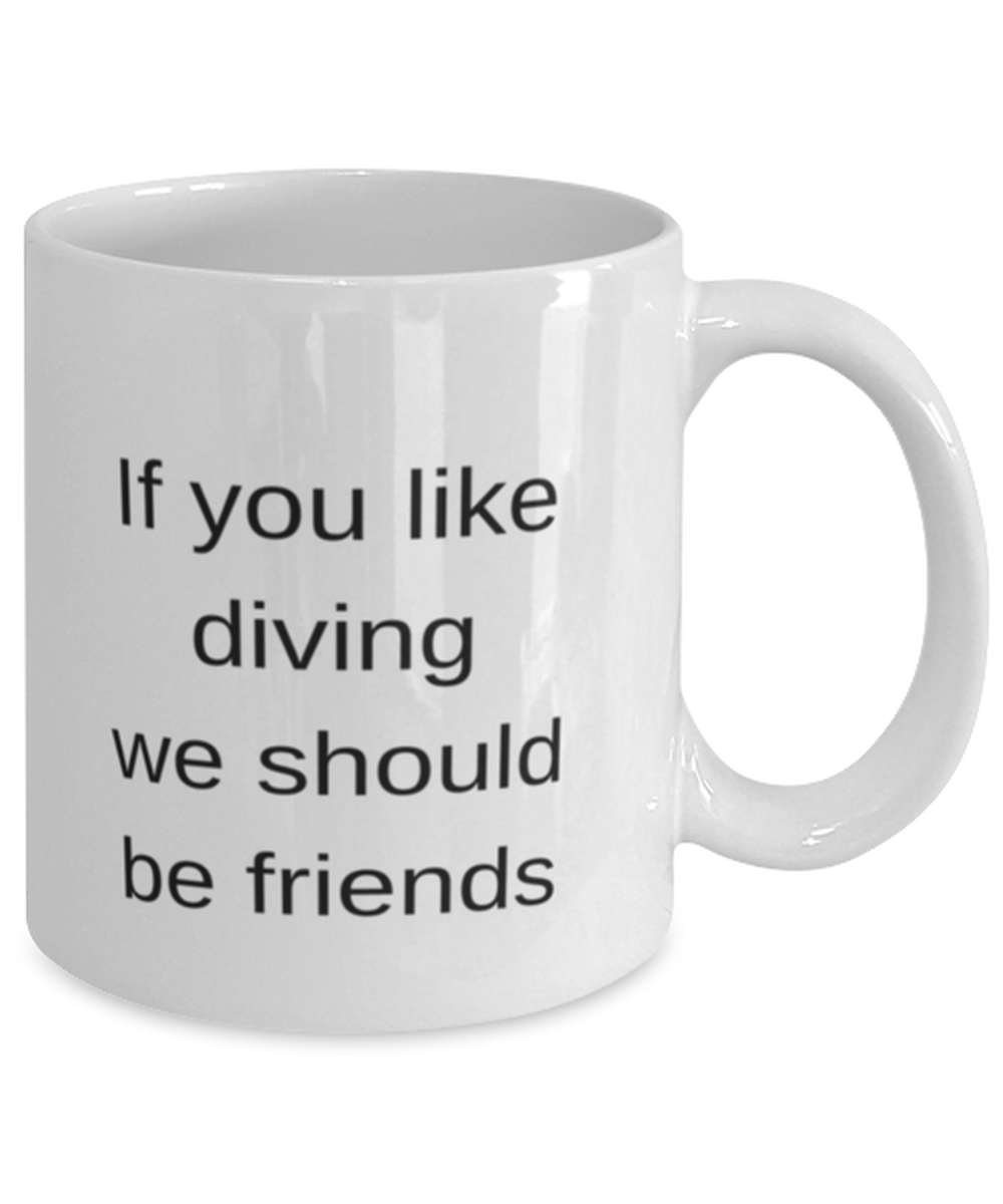 Diving Coffee Mug