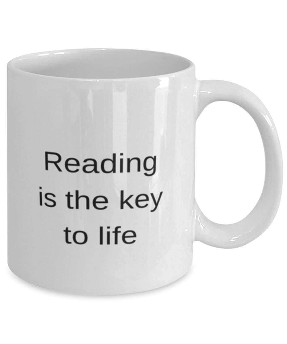 Reading is the Key To Life Coffee Mug