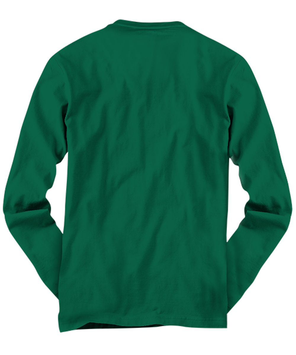 Funny Joe Biden Long Sleeve Shirt Green - "Out With The Old, In With The New"