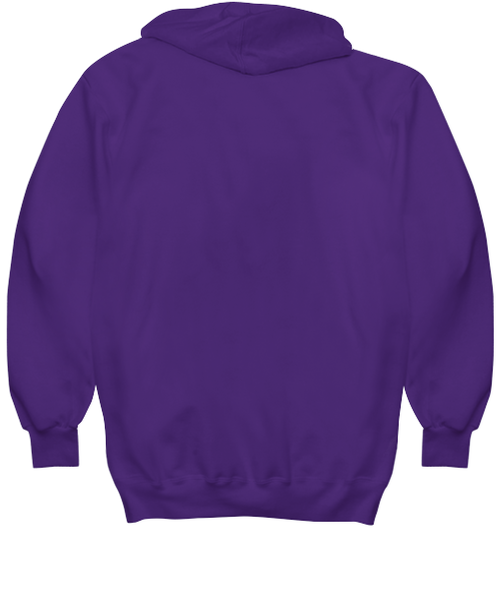 Funny Joe Biden Hoodie Purple - "I Love When I Wake Up And Donald Trump Is No Longer My President"