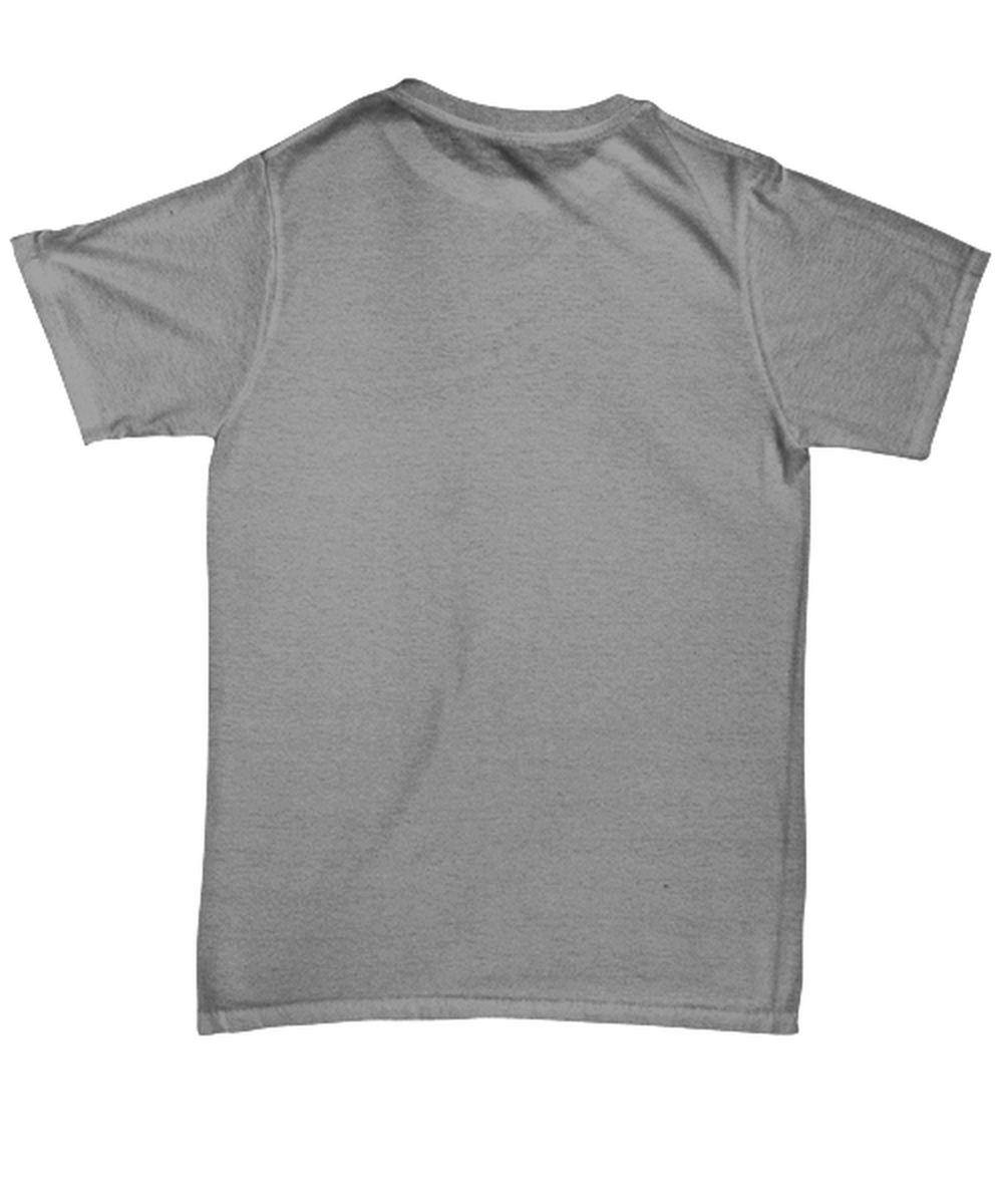 Funny Joe Biden T-Shirt Unisex Ash Gray - "I Love When I Wake Up And Donald Trump Is No Longer My President"
