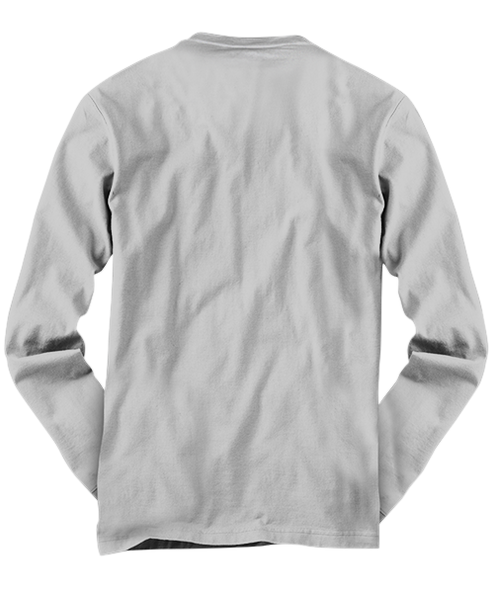 Funny Christmas Long Sleeve Shirt Ash Gray  - Oh The Virus Outside Is Frightful But This Wine is So Delightful Holiday Song Pun