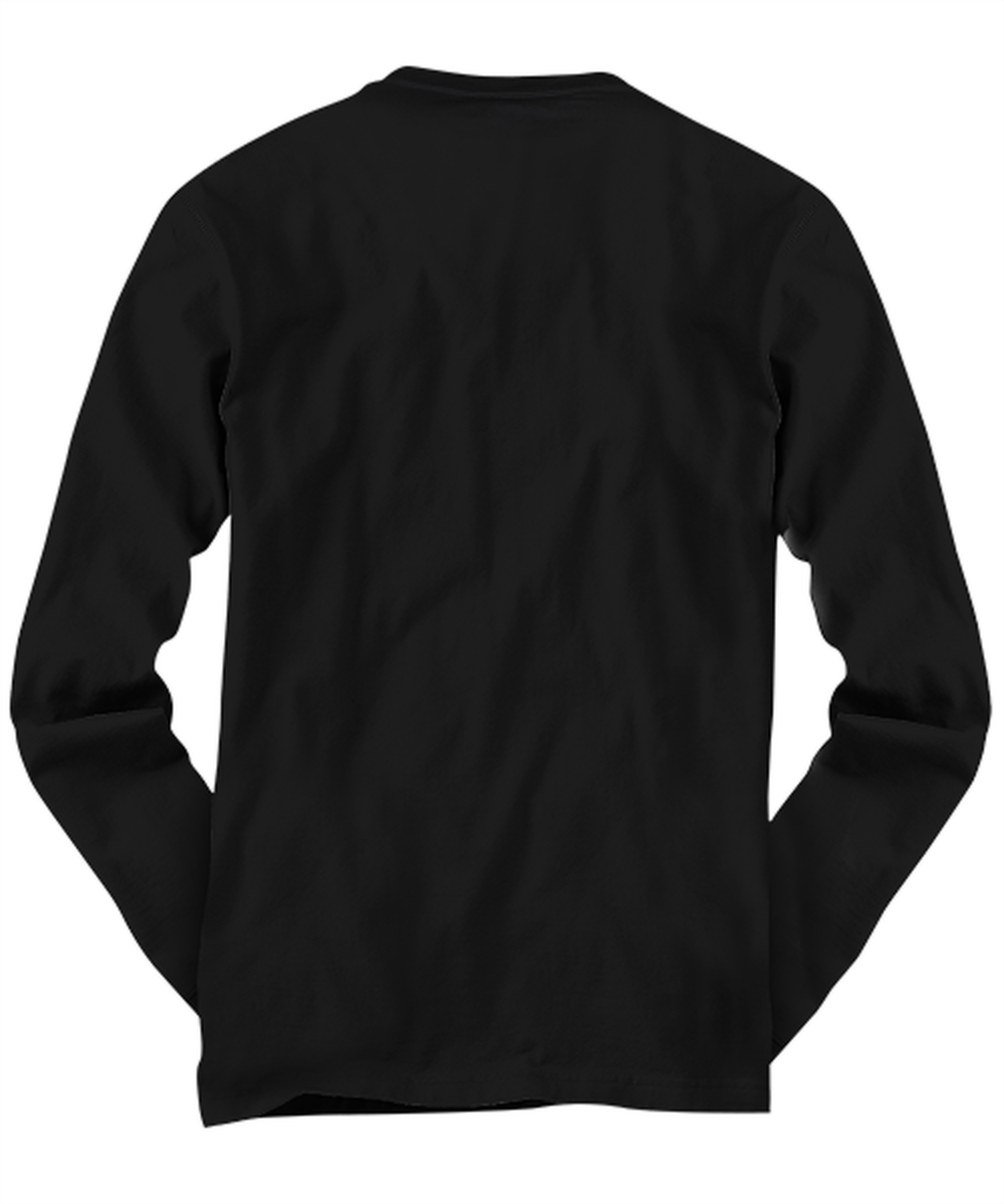 Funny Christmas Long Sleeve Shirt Black  - Oh The Virus Outside Is Frightful But This Wine is So Delightful Holiday Song Pun