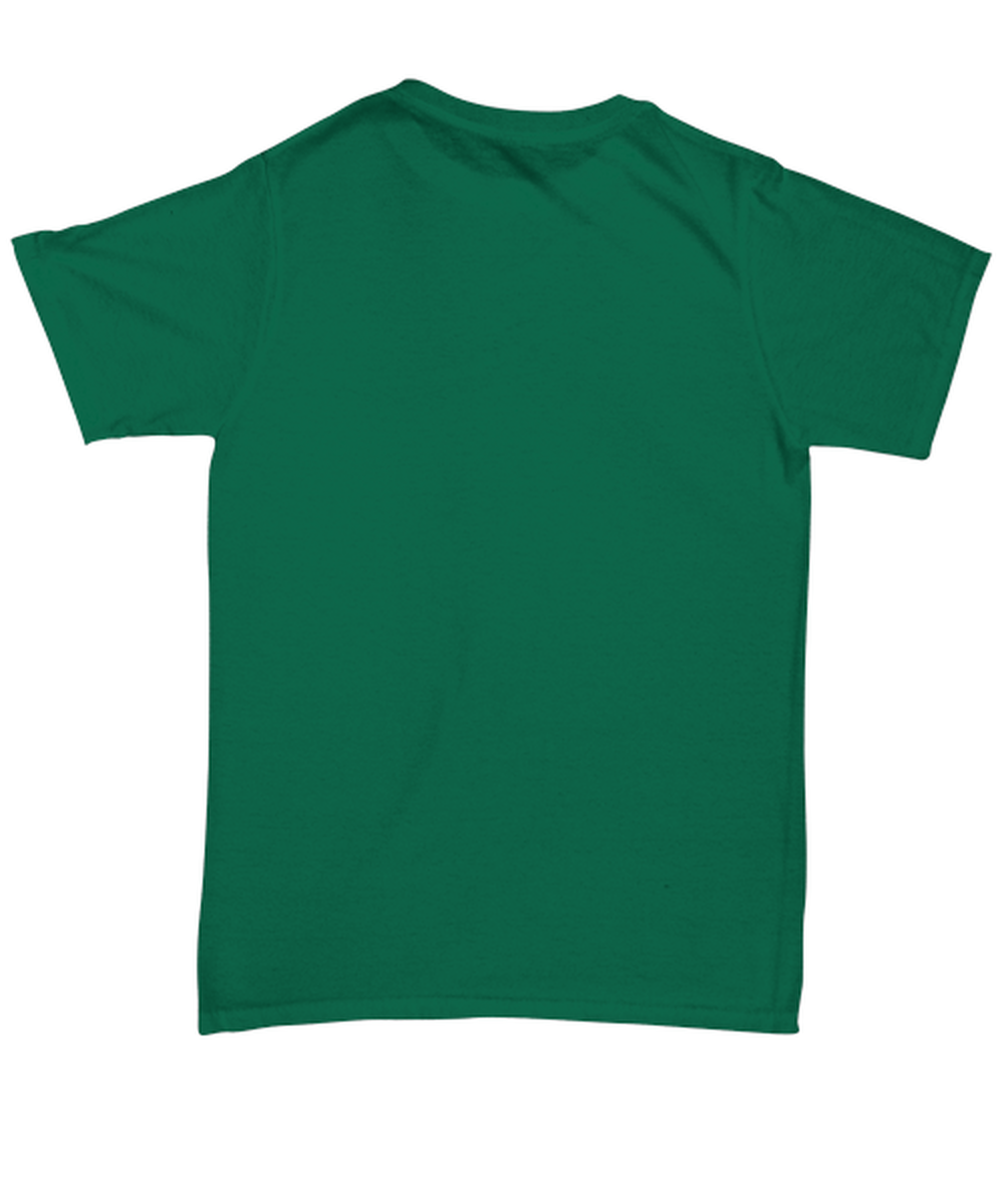Funny Christmas Unisex T-Shirt Green - Oh The Virus Outside Is Frightful But This Wine is So Delightful Holiday Song Pun
