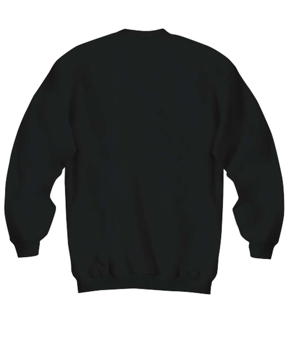 Funny Christmas Sweatshirt Black - Oh The Virus Outside Is Frightful But This Beer is So Delightful Holiday Song Pun