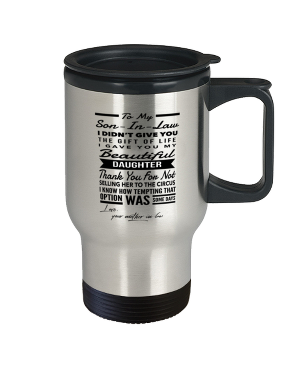 Son-In-Law From Mother-In-Law Travel Mug