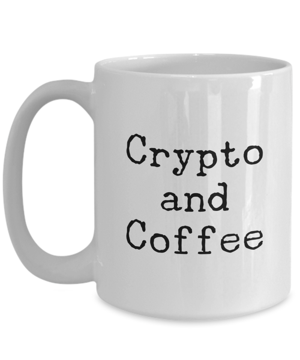 Crypto Mug - Cryptocurrency Mug - Bitcoin Mug - Stock Market Mug Ceramic Coffee Cup 11oz, 15oz
