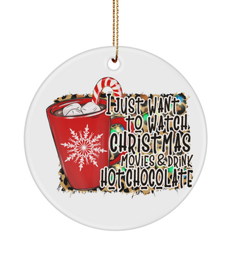 Christmas Hot Chocolate Ornament
