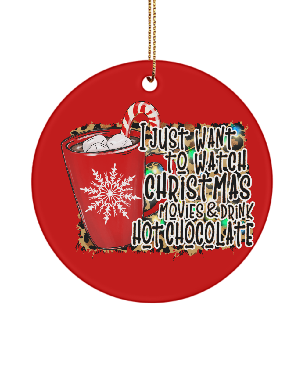 Christmas Hot Chocolate Ornament
