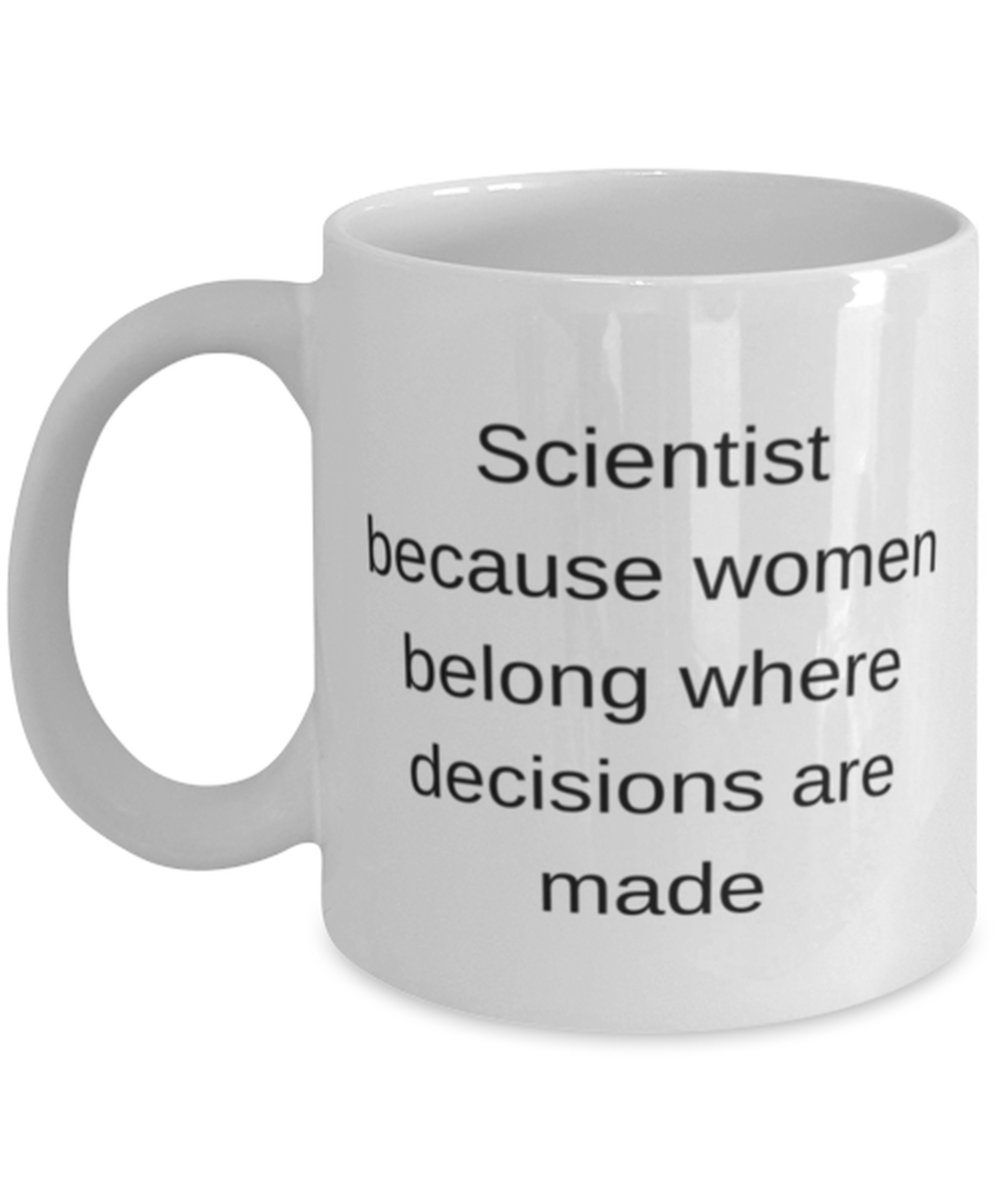 Female Scientist Coffee Mug