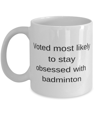 Badminton Coffee Mug