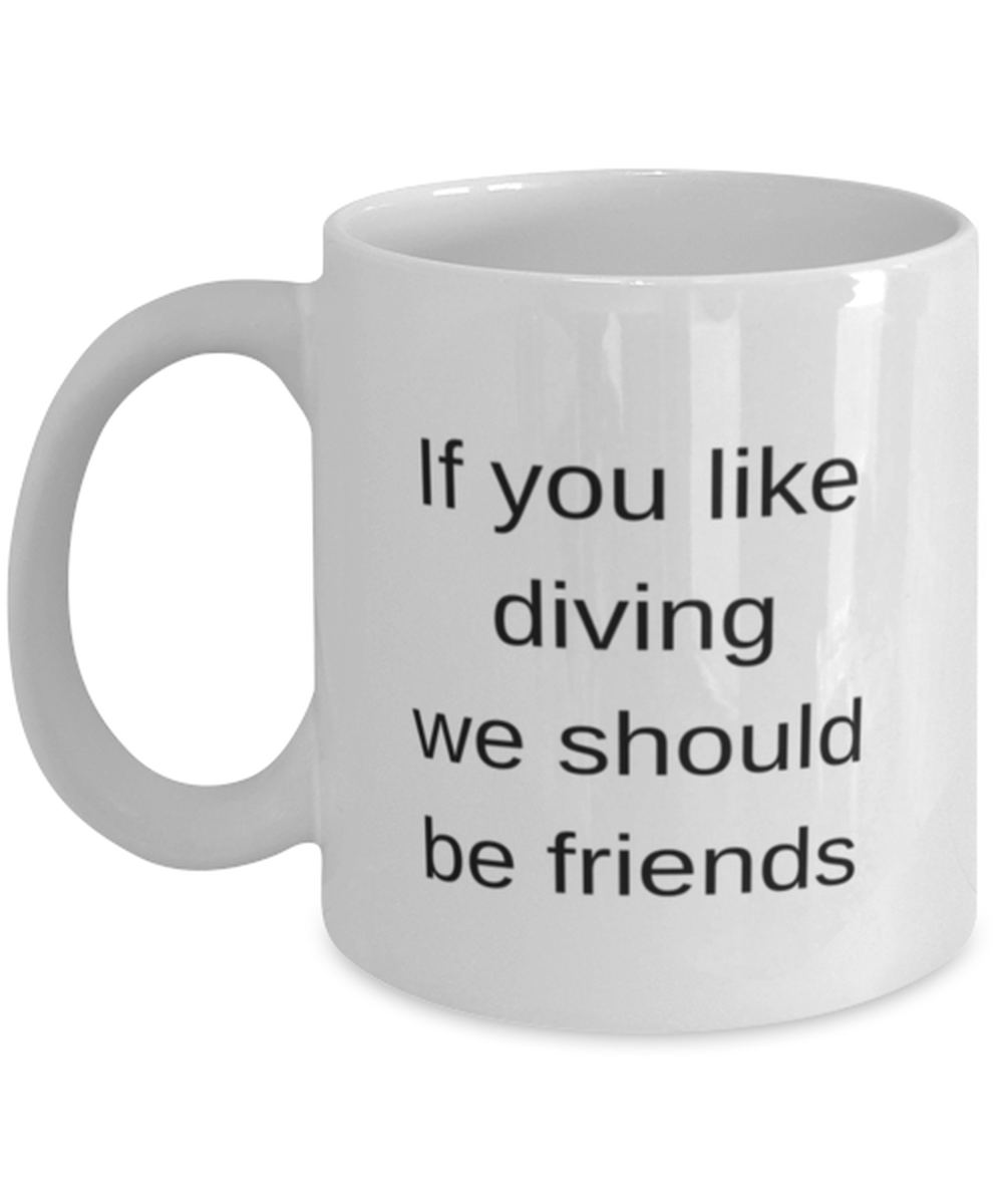 Diving Coffee Mug