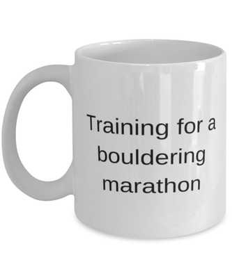Bouldering Coffee Mug