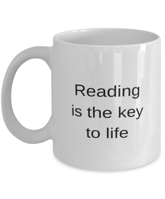 Reading is the Key To Life Coffee Mug