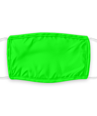 Green Face Mask, Reusable Face Mask, Washable Face Mask, 7 Layer Germ Protection, Fashion Face Covering