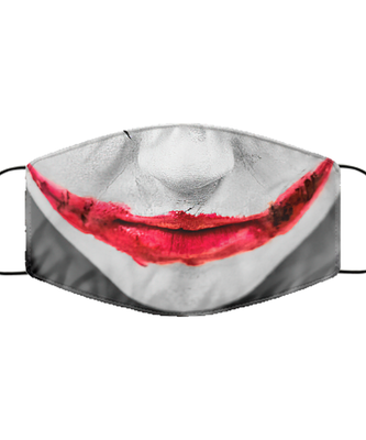 Halloween Day of The Dead Face Mask - Sugar Skull Reusable & Washable 2 Layers Germ Protection - Dia De Los Muertos