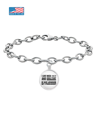 Funny Joe Biden Round Bracelet -