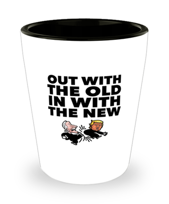 Funny Joe Biden New President Shot Glass -