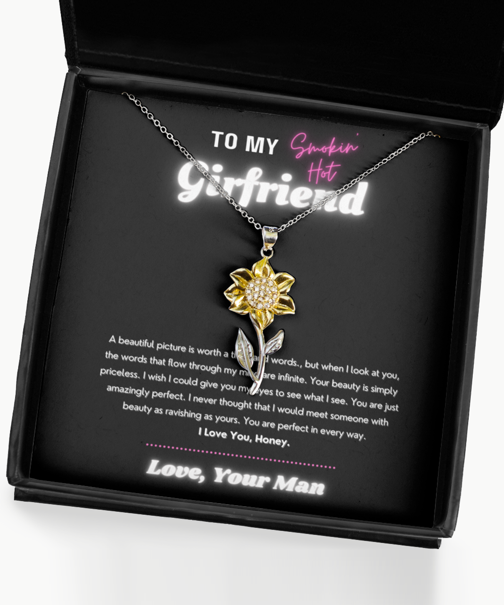 Anniversary To My Girlfriend Necklace