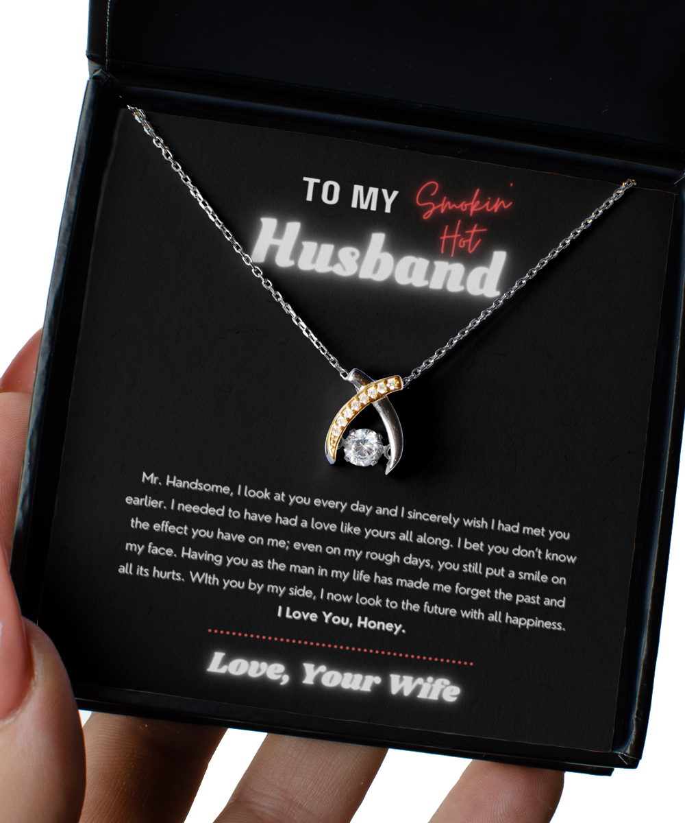 Anniversary To My Husband Necklace