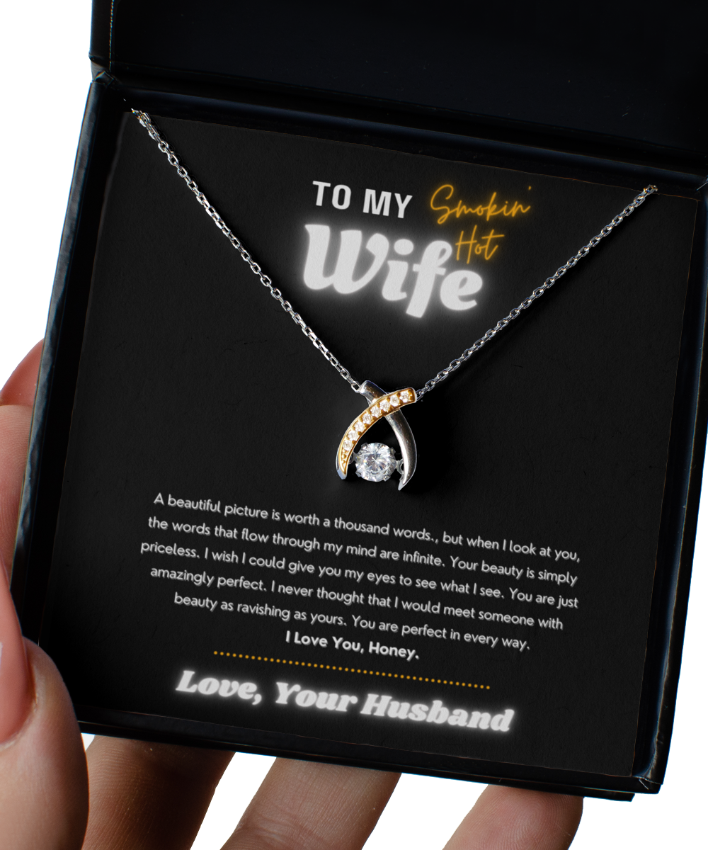 Anniversary To My Wife Necklace