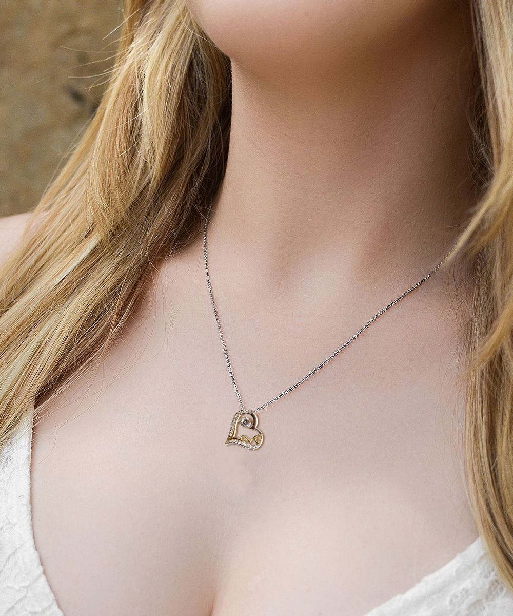 Soulmate Necklace With Message Card, Soulmate Birthday, Soulmate Anniversary, Soulmate Christmas, Phoenix Jewelry Necklace, Heart Dance Necklace