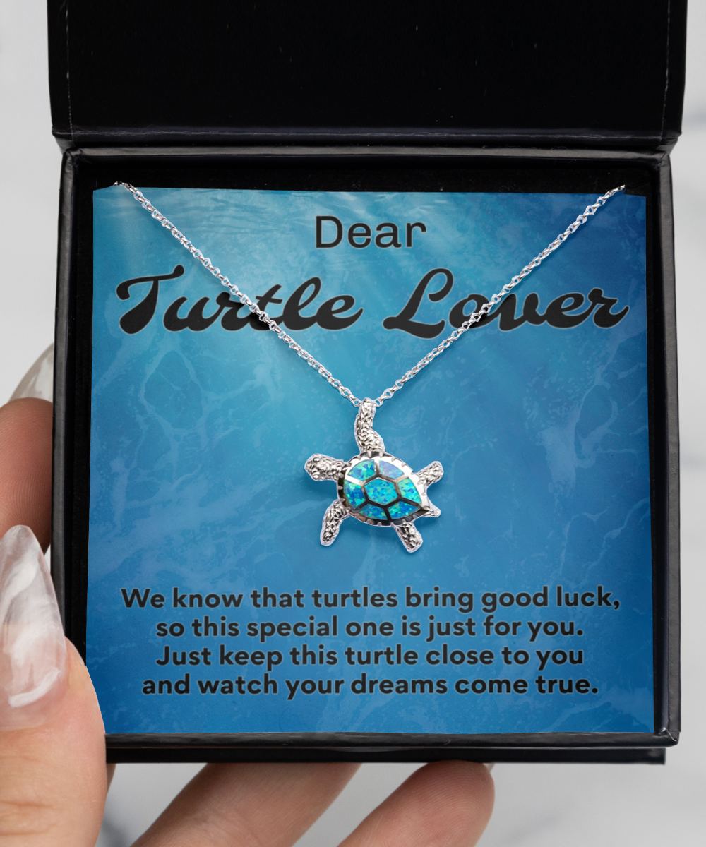 Sea Turtle Necklace - Sea Turtle Gift Earrings - Sea Turtle Gifts - Turtle Lovers - Gift for Turtle Lovers
