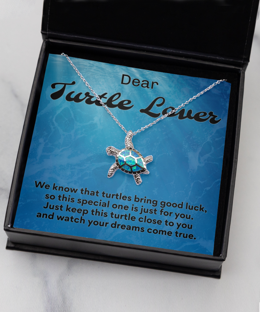 Sea Turtle Necklace - Sea Turtle Gift Earrings - Sea Turtle Gifts - Turtle Lovers - Gift for Turtle Lovers