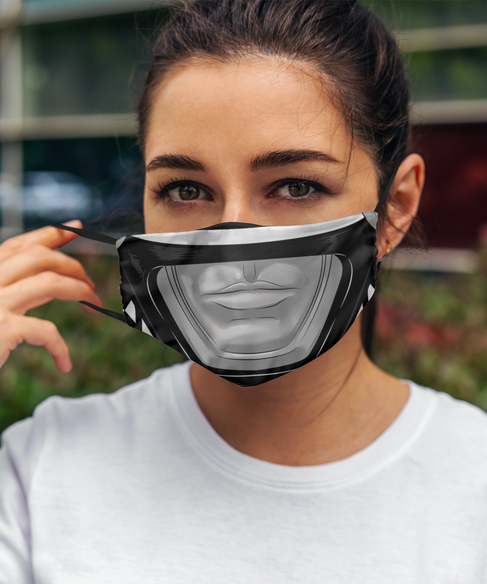 Halloween Face Mask - Horror Mask - Reusable & Washable 2 Layers Germ Protection
