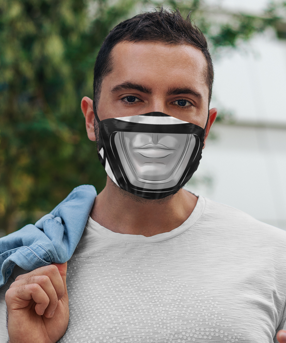 Halloween Face Mask - Horror Mask - Reusable & Washable 2 Layers Germ Protection