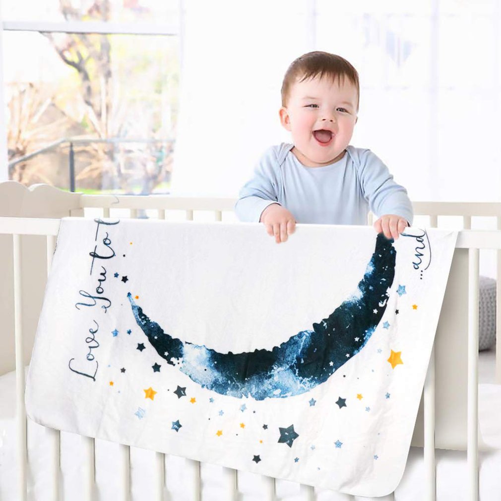 Milestone Blanket Boy & Girl | Personalized Baby Photo Growth Blanket | Monthly Fleece Keepsake