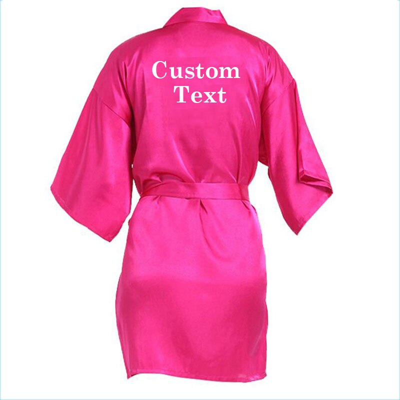 Personalized Bridesmaid Robes | Custom Birthday Robes | Perfect Satin Bridal Party Favor | Bridesmaid Gifts