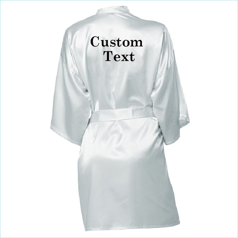 Personalized Bridesmaid Robes | Custom Birthday Robes | Perfect Satin Bridal Party Favor | Bridesmaid Gifts